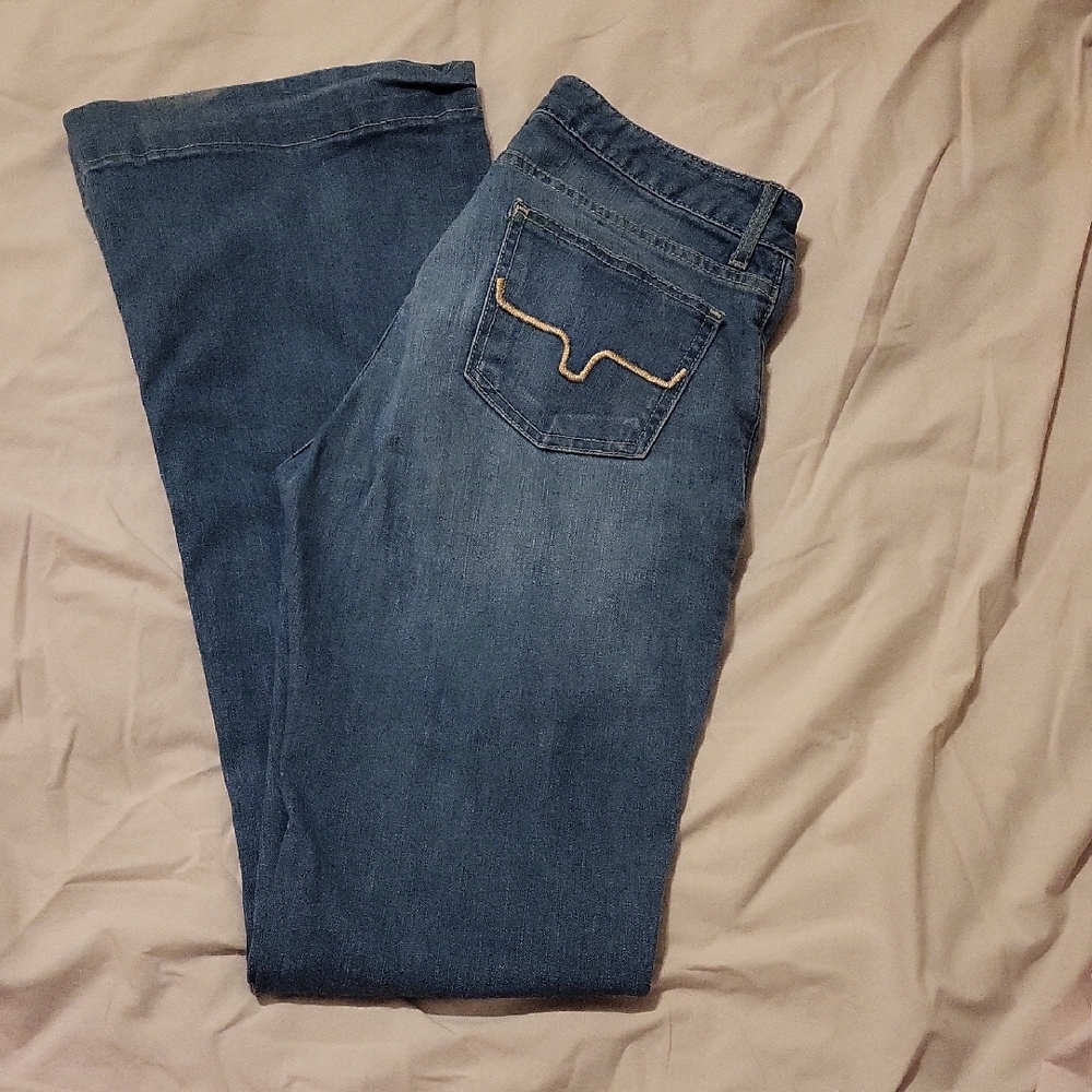 Kimes Ranch Lola Women's Boot Cut Trouser Jeans Light Wash 6 x 34